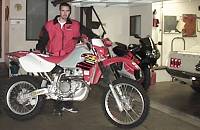 Just unloaded my new 2001 XR650R