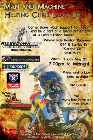 RiderDown Foundation -Helping Chris Blais Up Event