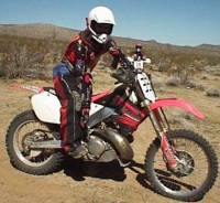 Chris on his 97 CR250