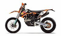 The KTM Baja 690 is driven by the new LC4 engine